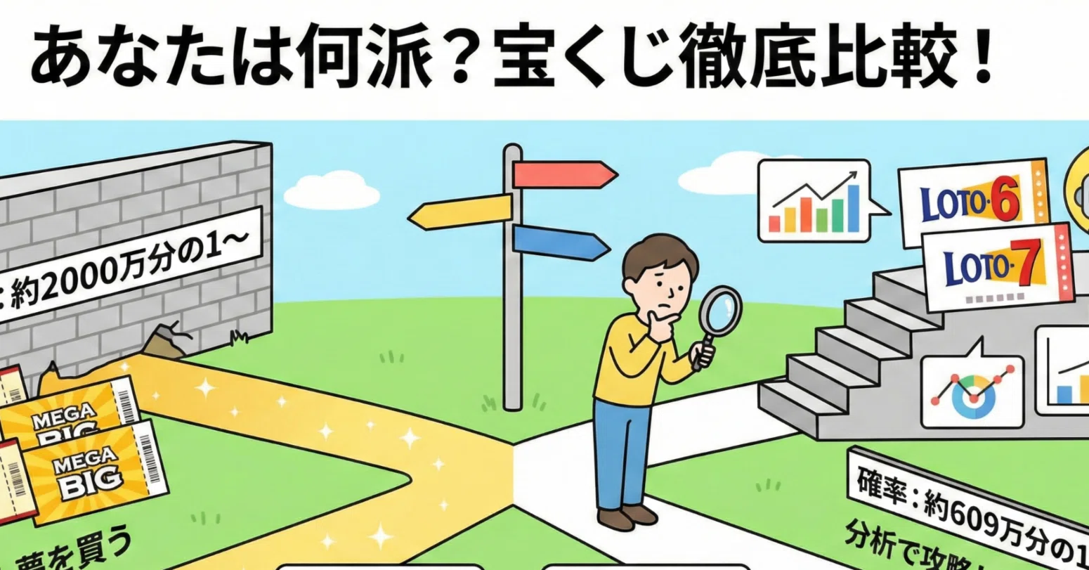 宝くじ 当たり やすい 種類