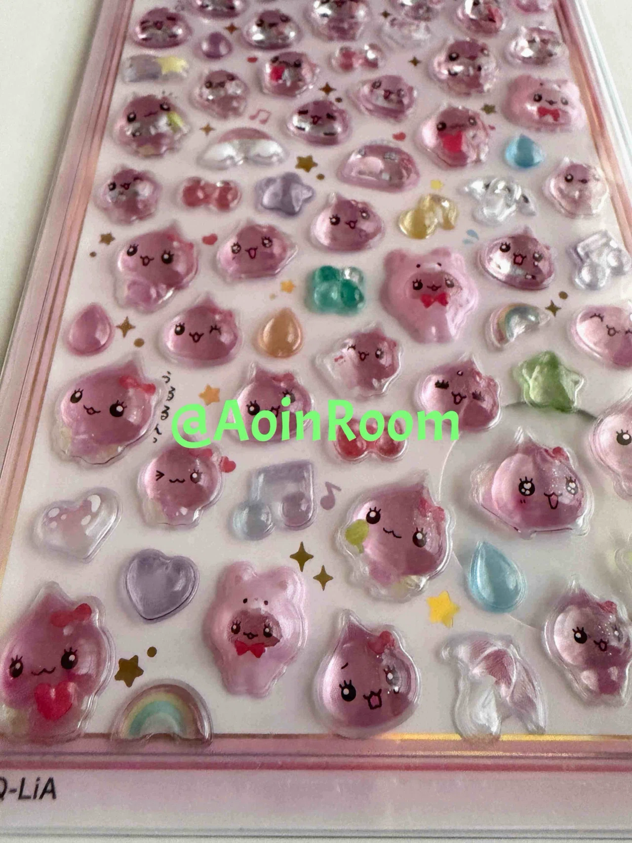 💧【2026最新】ボンボンドロップシール しずくちゃん（mini）全4種