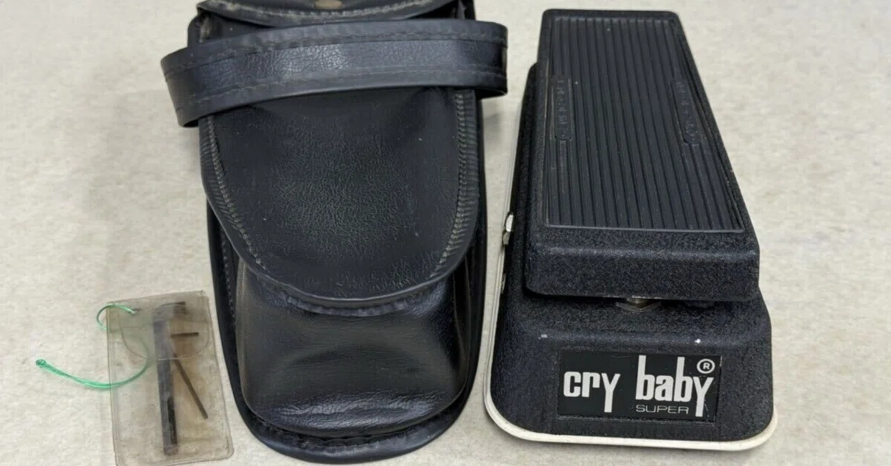 【10344】 cry baby ビンテージ ワウペダル ビンテージワウを譲り受けることになった話とおすすめワウ｜グレッチ兄さん