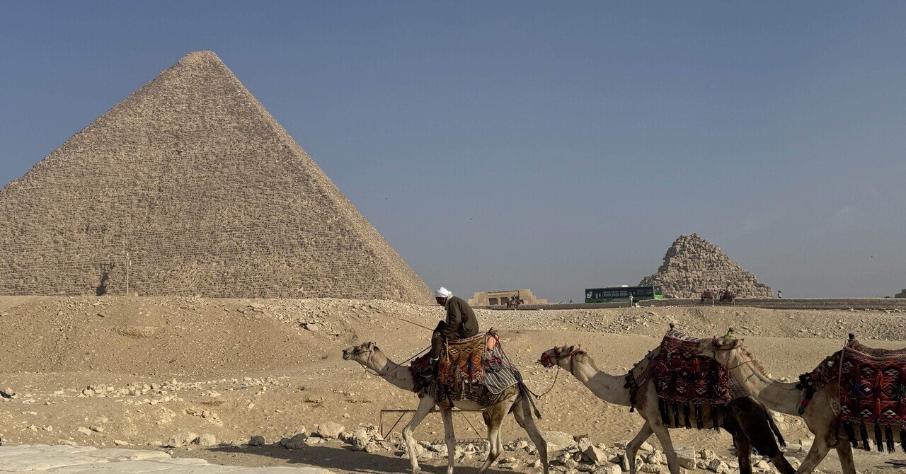 2026.02】エジプト③ カイロギザのピラミッドとスフィンクス。そして