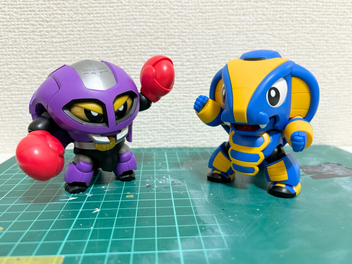 カブタック　コブランダー　ガニラン　スパイドン　三体セット 中華トイ】カブタックのプラモデル？！ 橘猫工業:コブランダー&ガニ