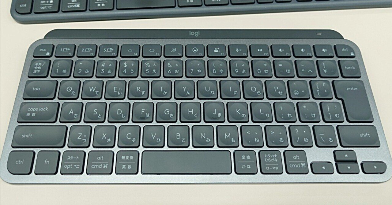 撫でる＋跳ねるのやみつき触感｜Logicool MX KEYS mini KX700GRd｜藤澤