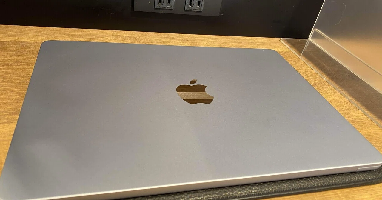 M4チップのMacbook Air 13インチを買いました。「Macはこうじゃないと 