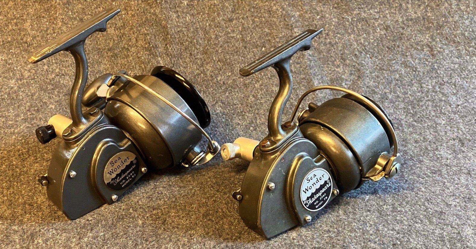 🎣オールドフィッシングタックル058 純米国製スピニングリール