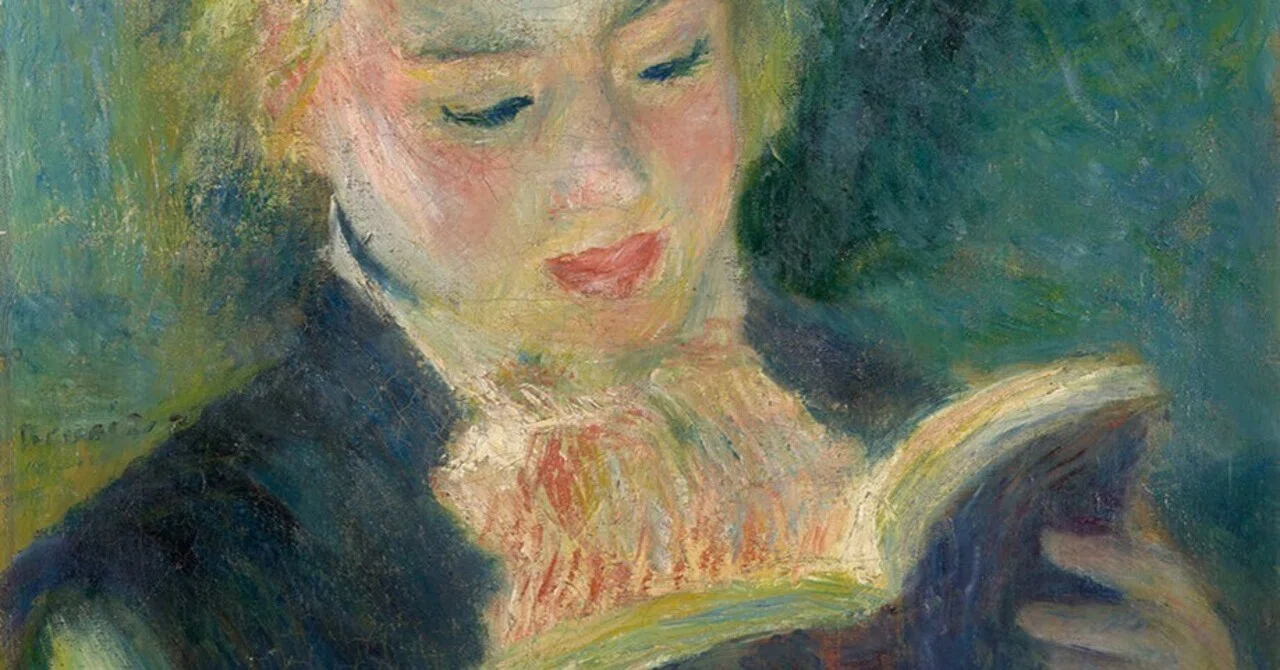 印象派展」出品作を解説！⑧：ルノワール《読書する少女》1874-76年