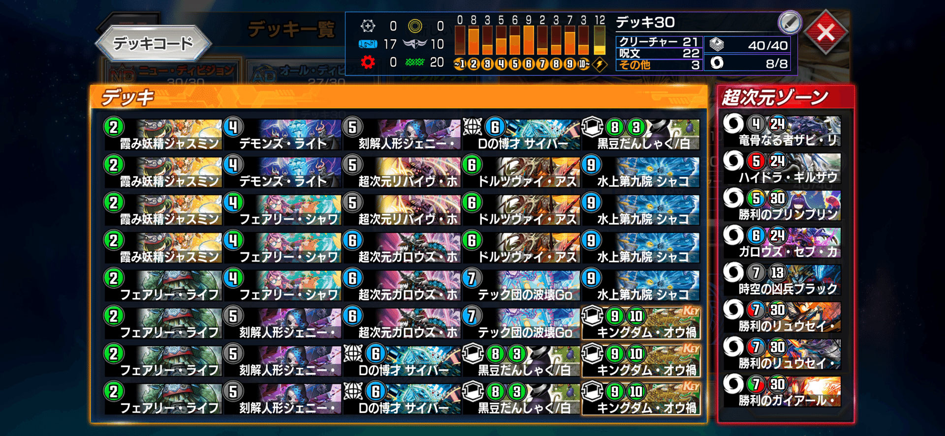 デスザークCUP レート1700達成&最終レジェンド】アナカラーシャコガイ