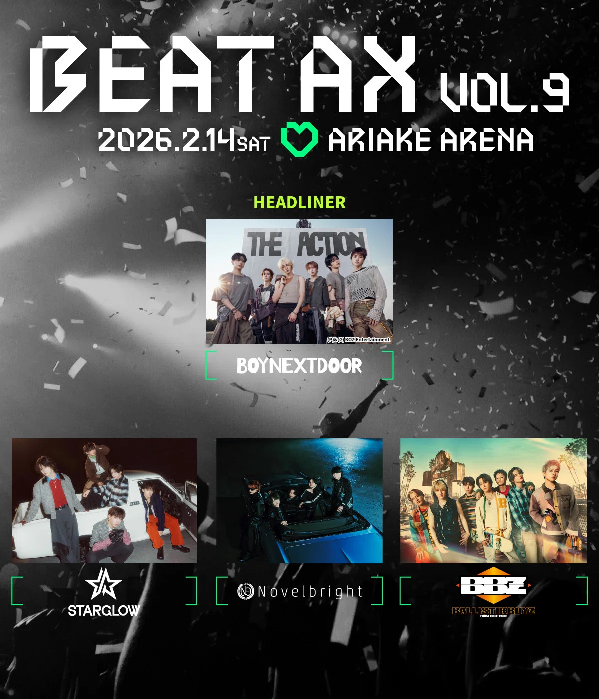 BEAT AX vol.9 @ARIAKE ARENA｜かめたん