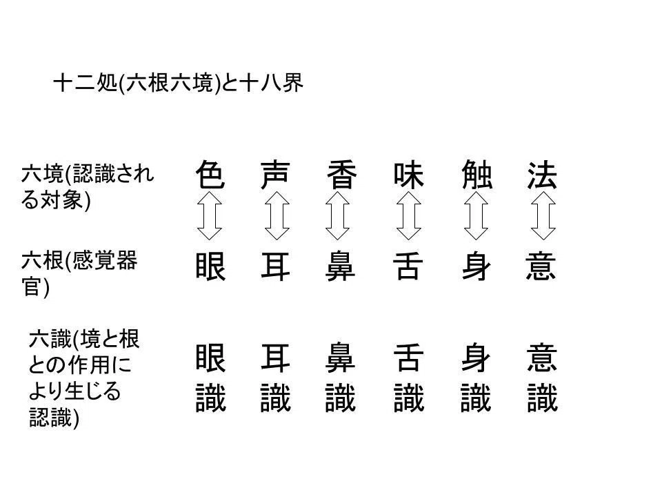 十二処・十八界