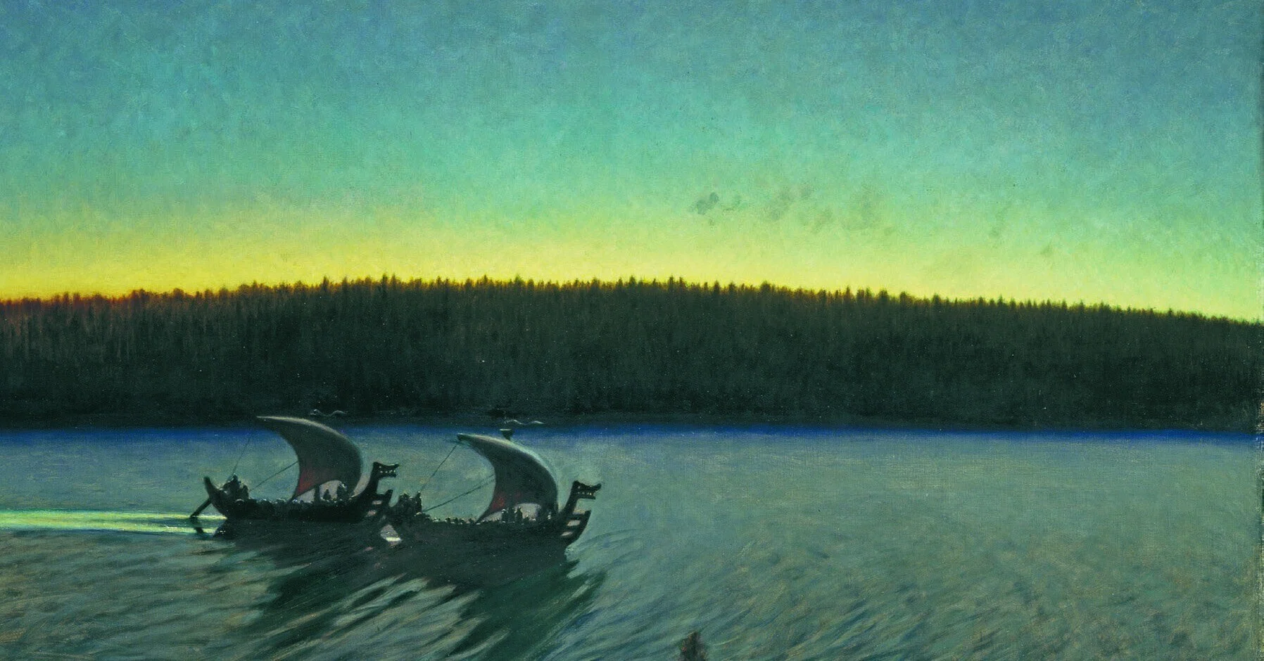 氷河の中の夢が溢れる －『スウェーデン絵画 北欧の光、日常のかがやき