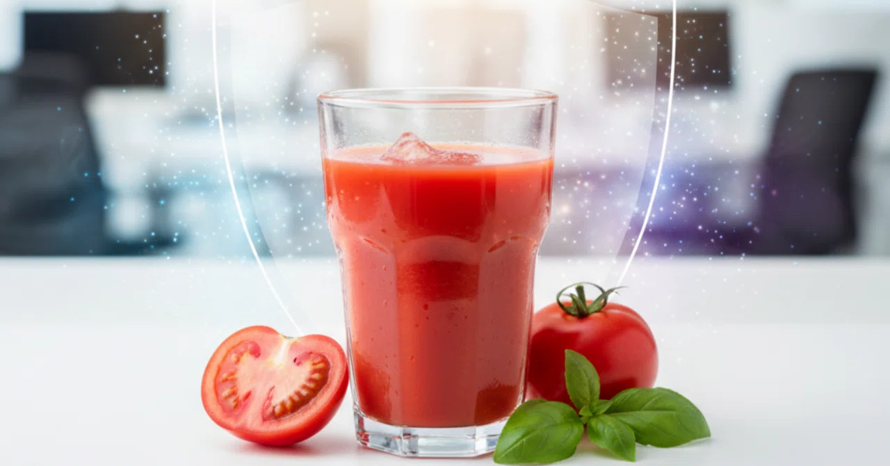 [#17] Afternoon Tomato Juice. Neutralizing afternoon oxidative stress ...