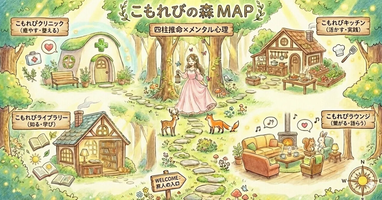 📚【For First-Time Visitors】Welcome to Komorebi Forest 🌳 ~A Guide to ...