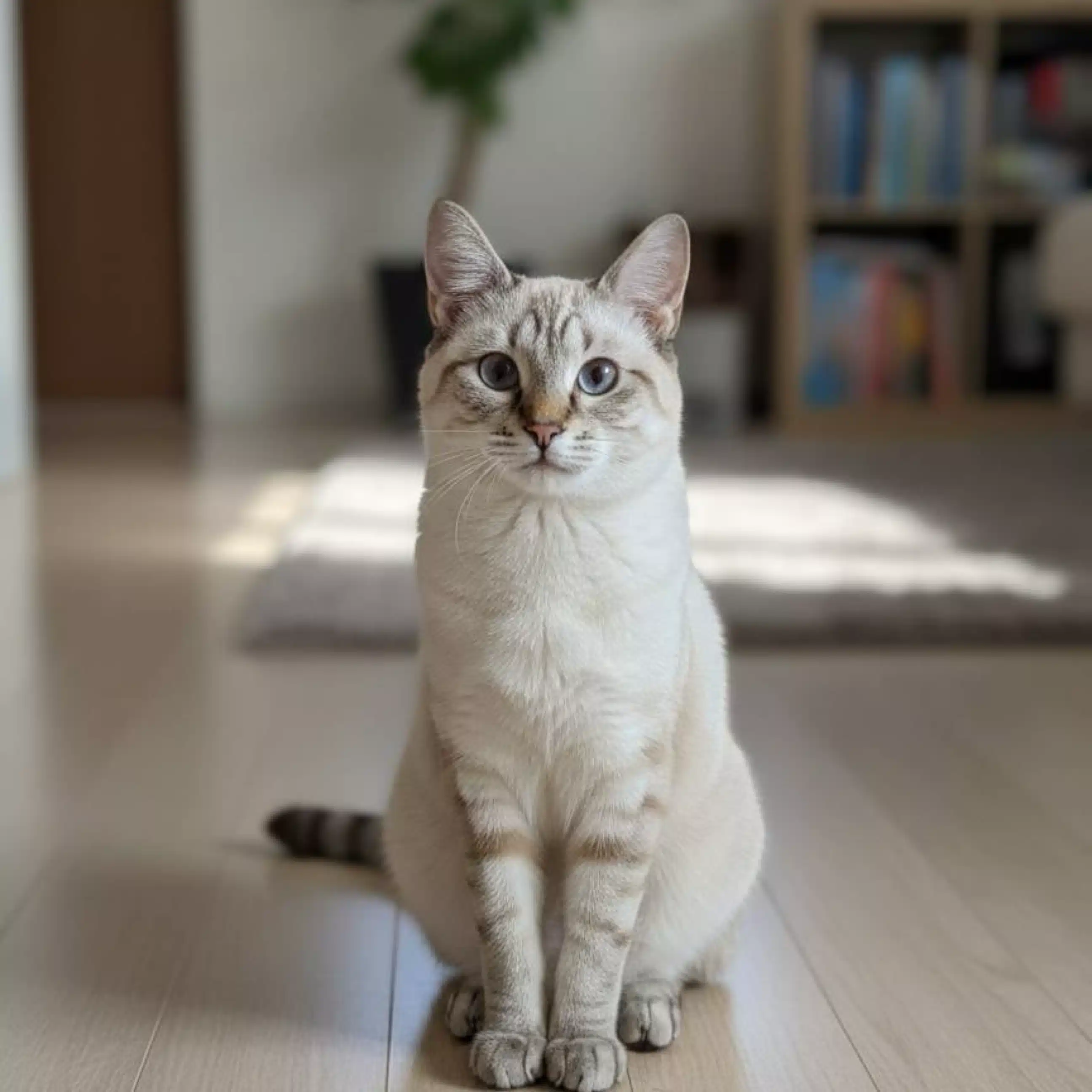 保護ねこムーンと釣り好きさくたろう