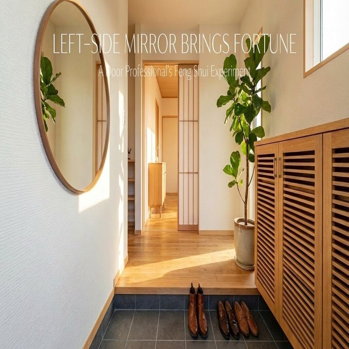 運気は「左」から入ってくる？——ドア屋が実践する「玄関風水」｜上田