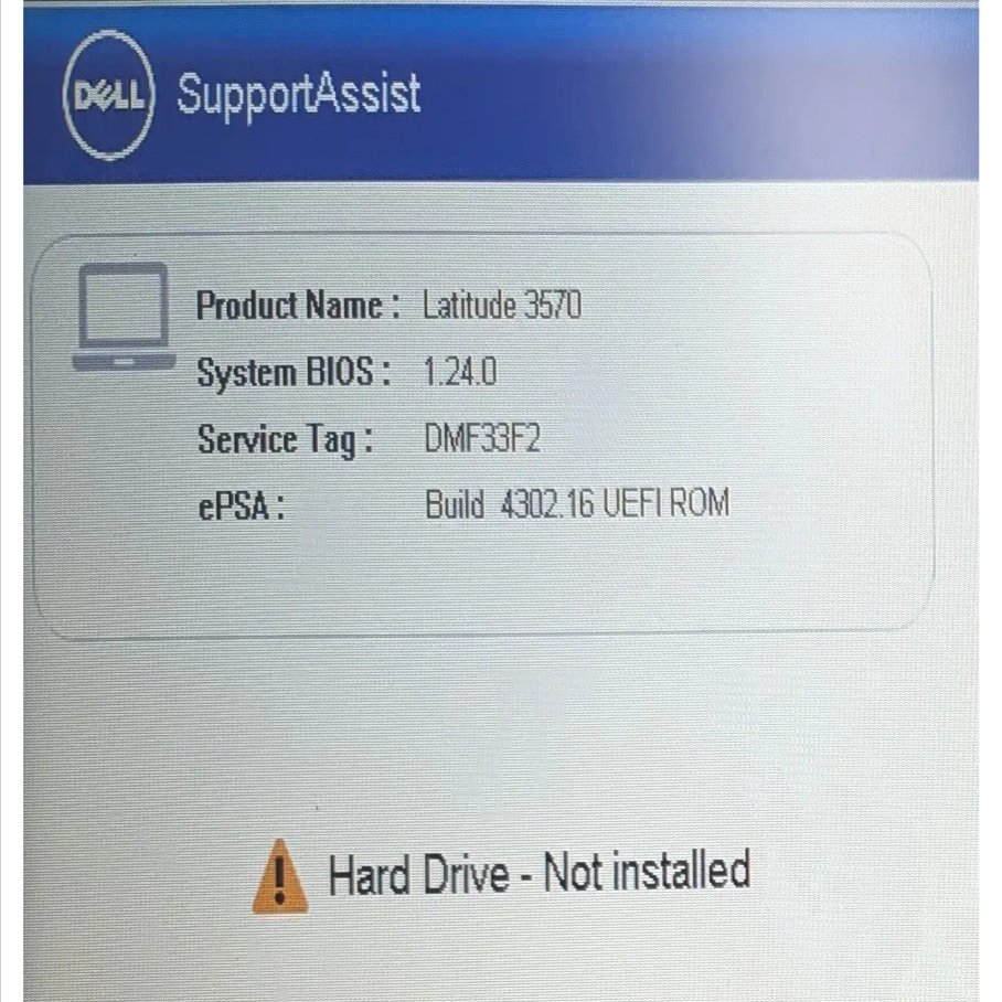 Dell Latitude 3570 に Linux Mint 22.3 Xfce 入れたが起動に失敗して