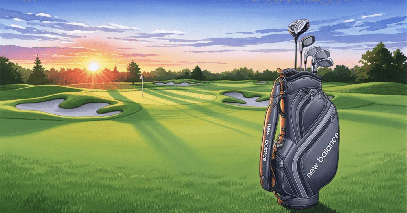 ニューバランス ゴルフが描く「光」の正体。2026年春、私たちは自分を