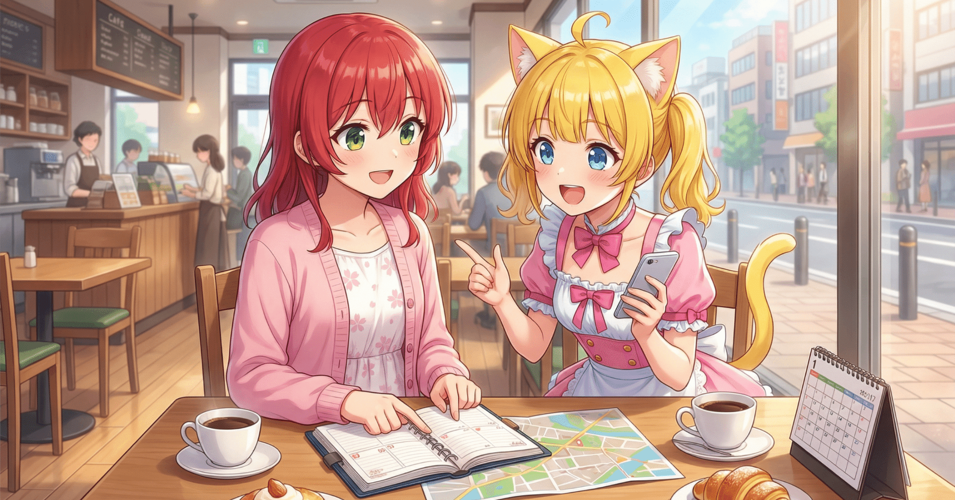 AIイラスト】2026年2月16日のおはよう｜朝活：2月も後半戦✨【note】朝