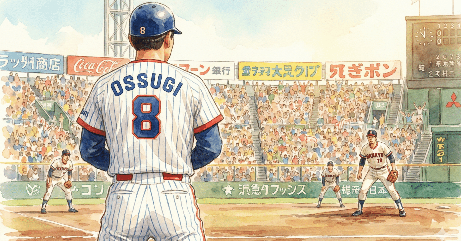 かつて、日本プロ野球『ヤクルトスワローズ』に、大杉勝男さんという