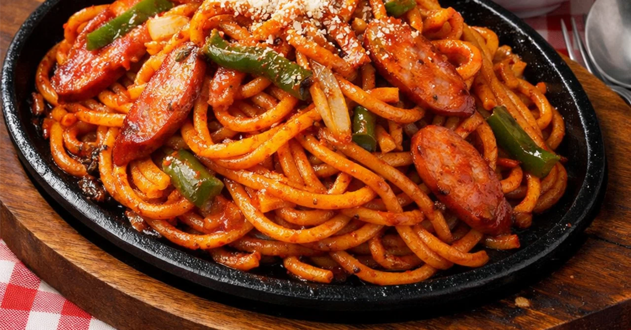 ナポリタン When the sound changes, the Napolitan is done｜akari （料理