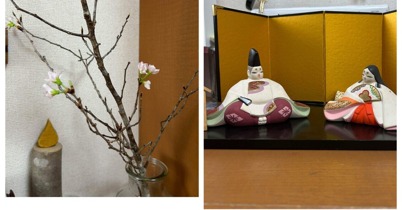 お内裏様とお雛様🎎｜60代放浪記〜日々の暮らし〜時々糖尿病