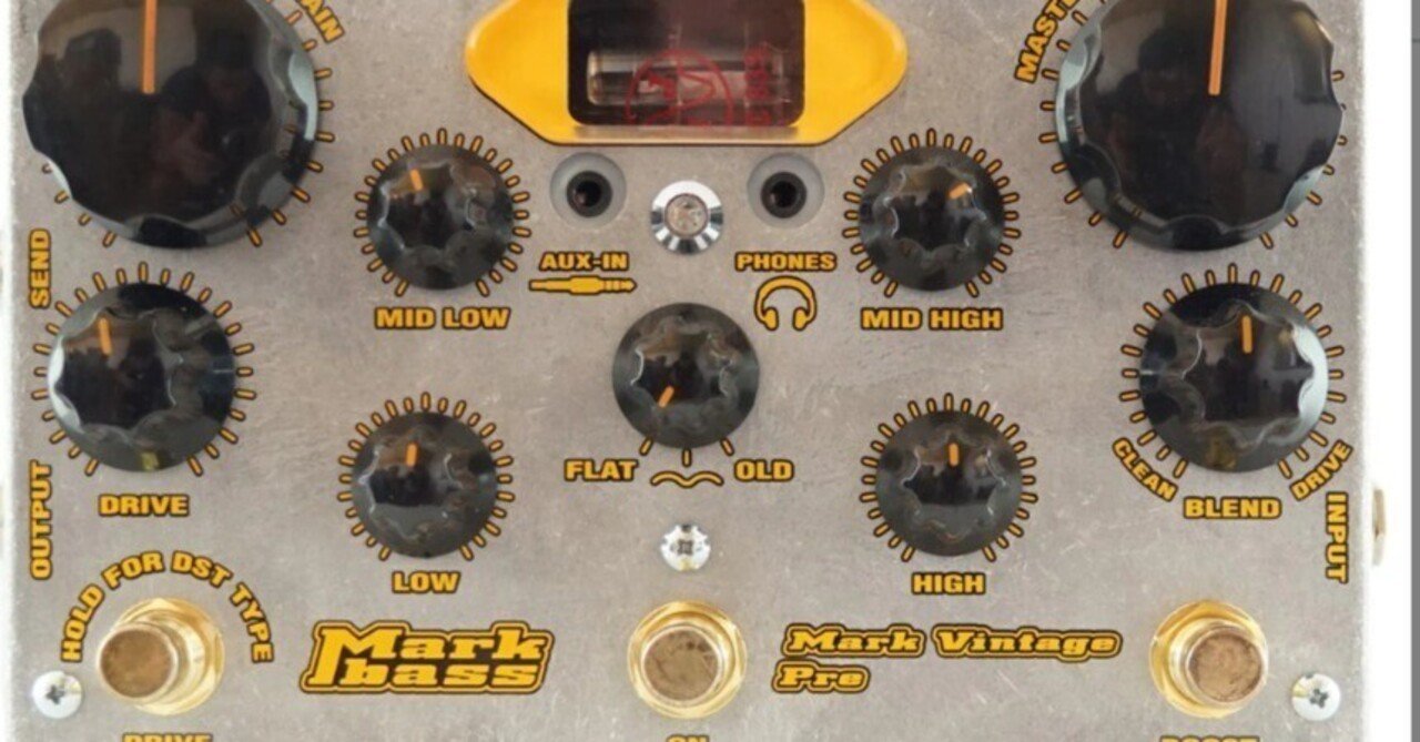 MARKBASS Mark Vintage Pre ベース用｜Maggie