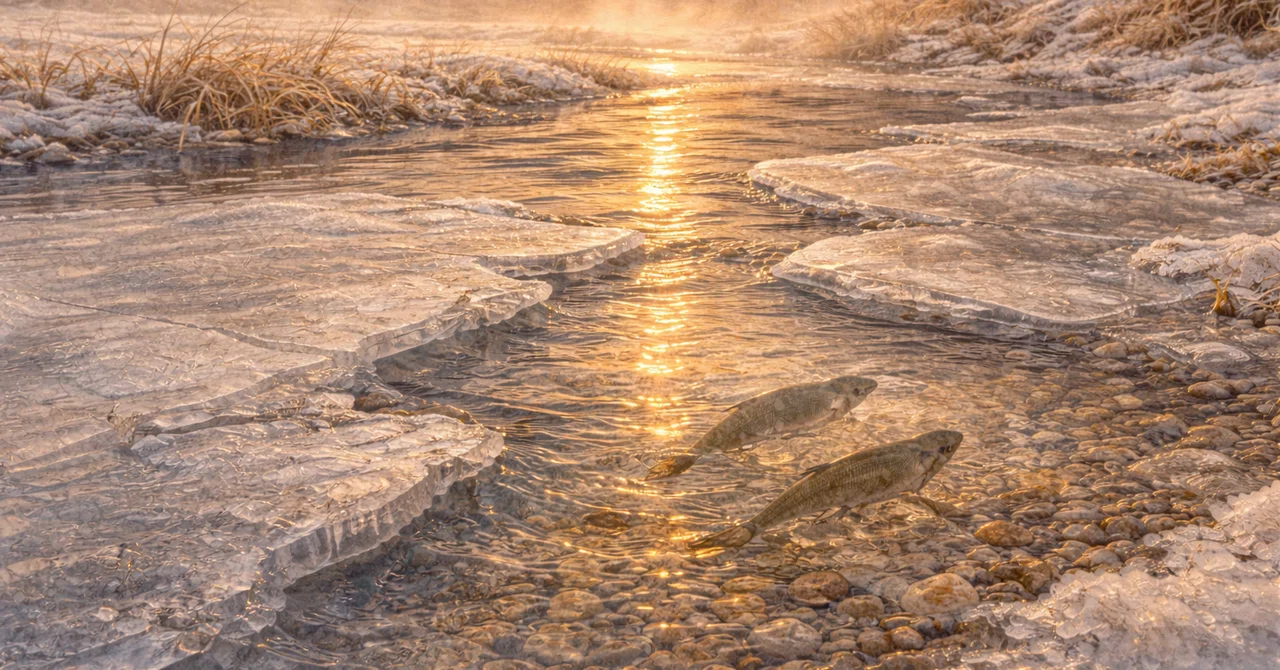 What is the 72 Micro-seasons 'Fish Rise Through the Ice'?｜ushijima