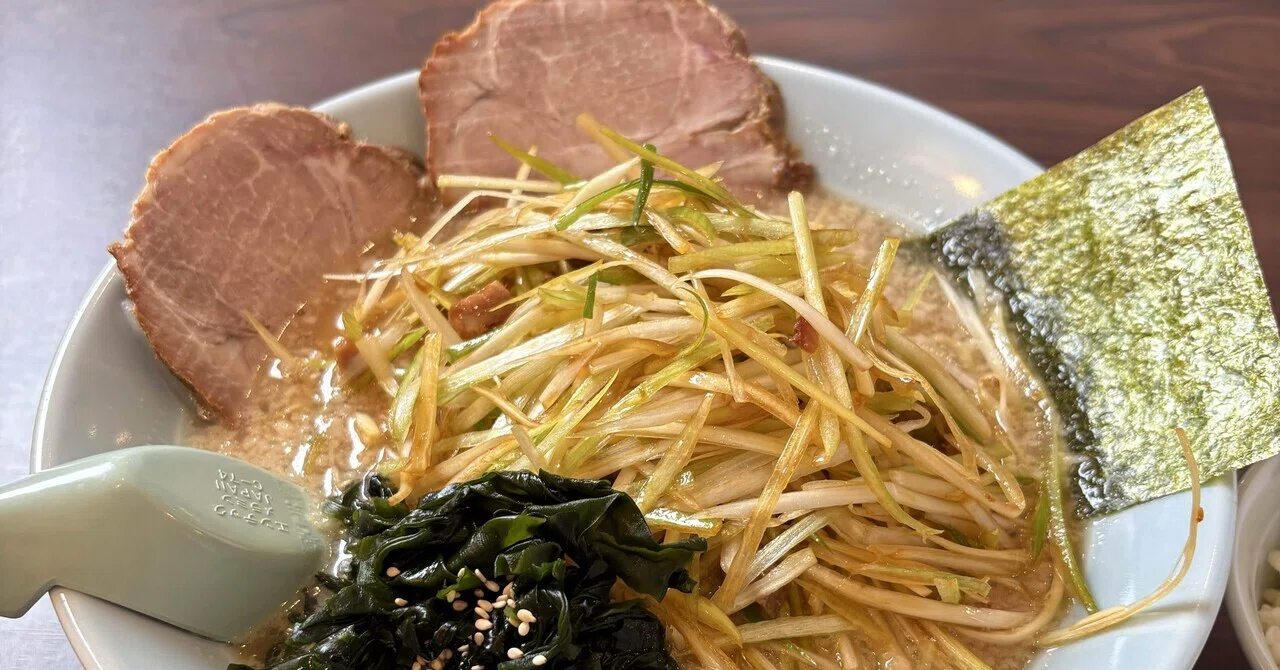 ネギラーメン at ラーメンショップ◯化 野田谷津店｜ポッチャマ