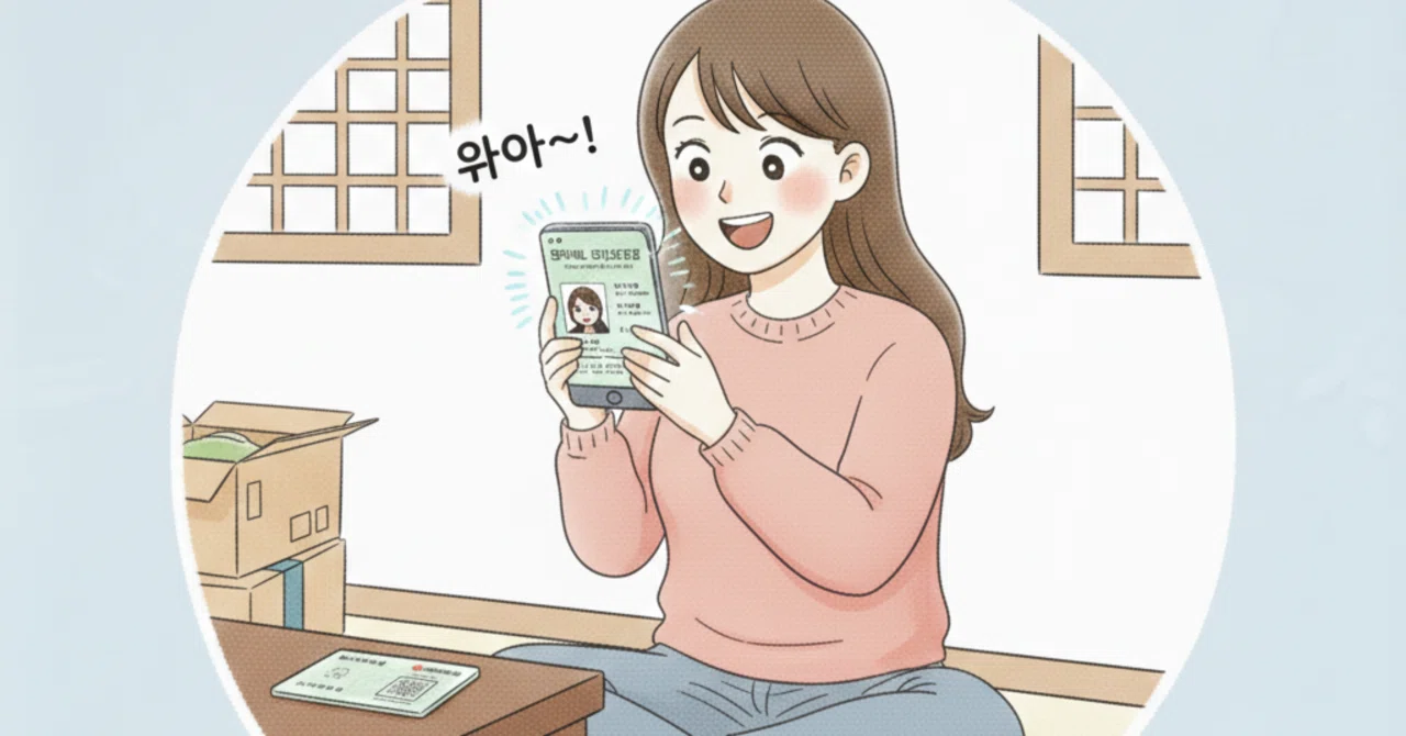スマホをかざすだけ！モバイル外国人登録証の登録方法と、使ってみて分かった感動の便利さ🥺｜poposan