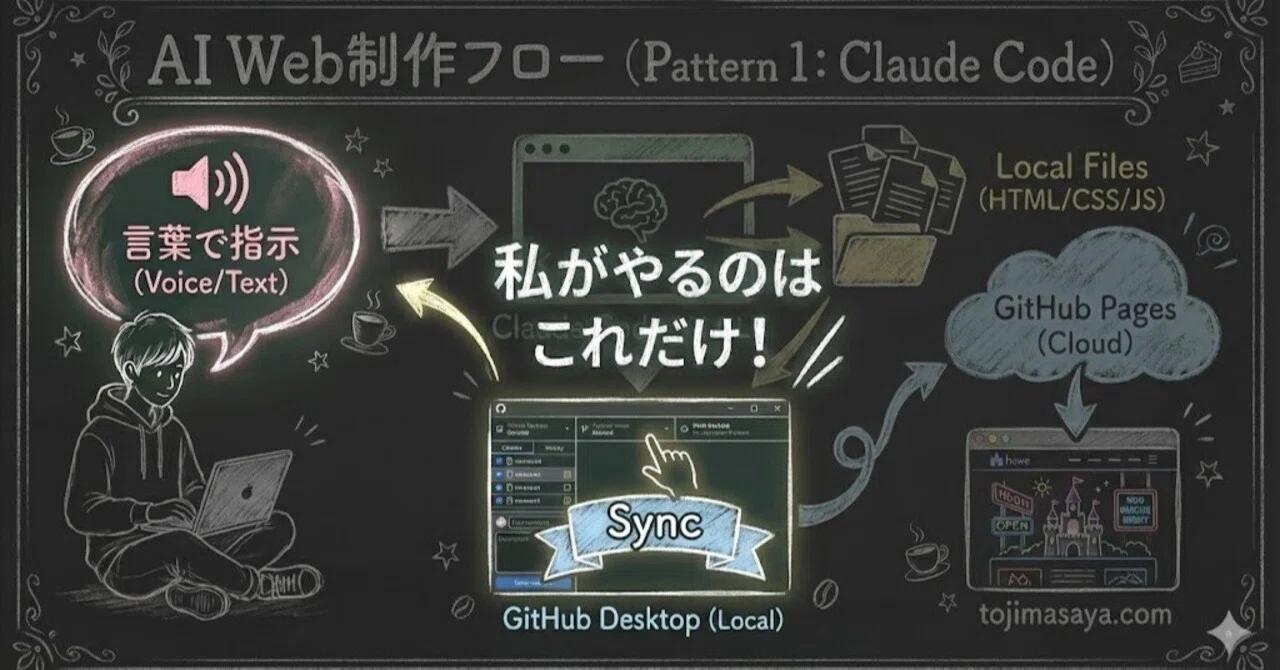 言葉でしゃべれば、サイトができる」。AIホームページが進化して、PC