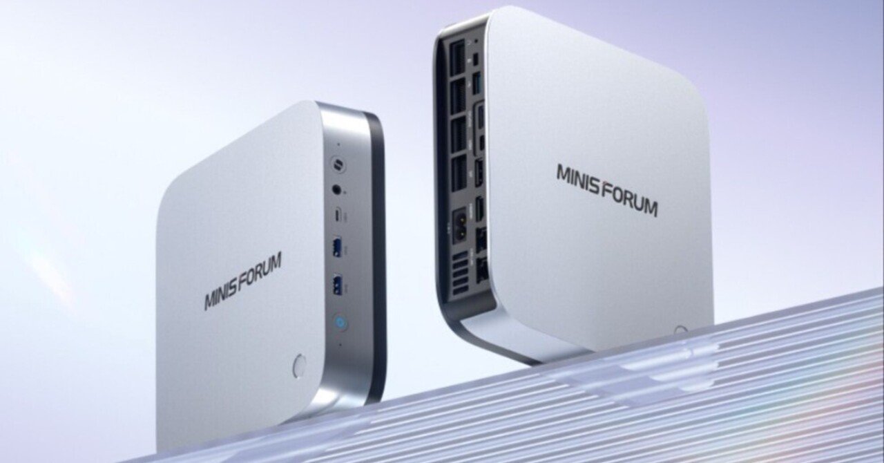 MINISFORUM AI X1 Pro 470、Ryzen AI 9 HX470搭載のミニPC、ベアボーン