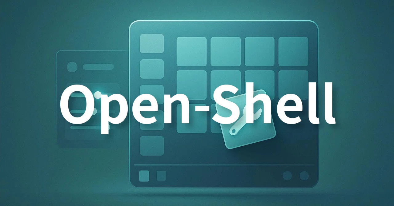 Windows 11의 시작 메뉴를 클래식 스타일로 변경하는 'Open-Shell'｜e.i.zone