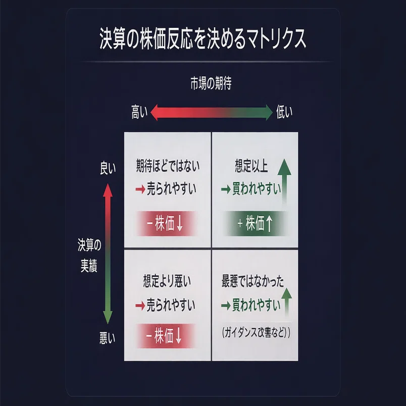 良い決算で下がり、微妙な決算で上がる理由～AiロボティクスとCKDで