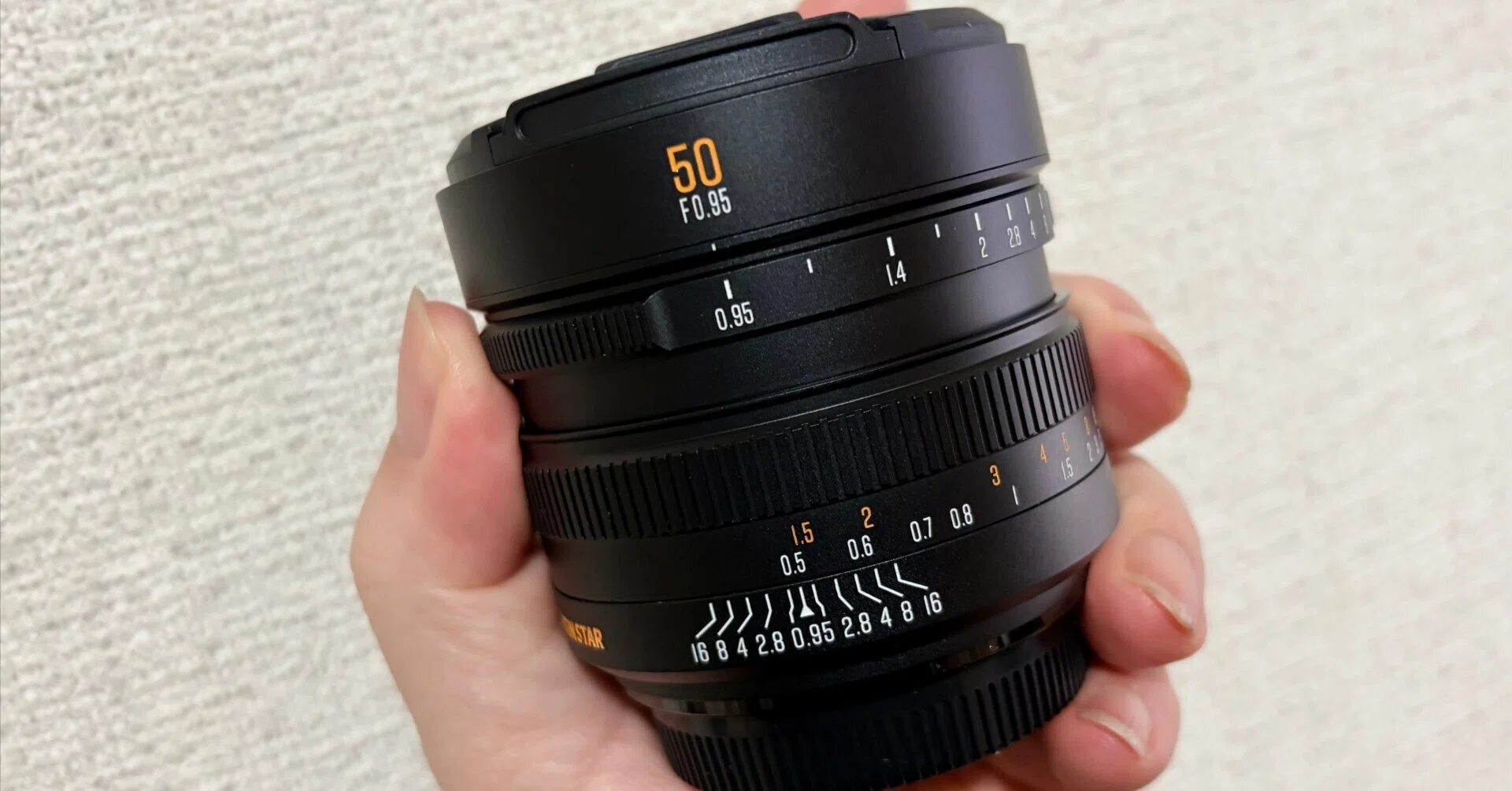 レンズ：Brightin Star 50mm F0.95【①：所感】｜あざらし王国(ODN 