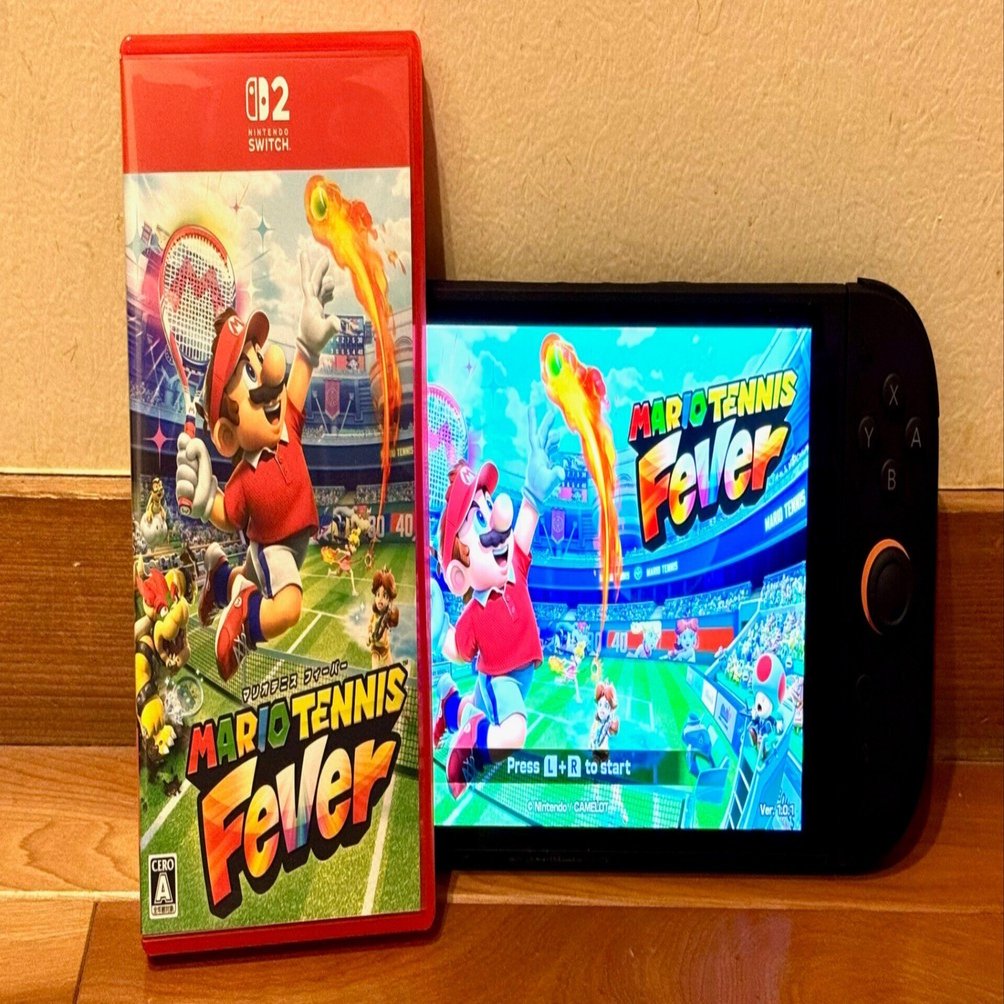 3＆6歳甥っ子のためにマリオテニス フィーバーの難度を予習した話