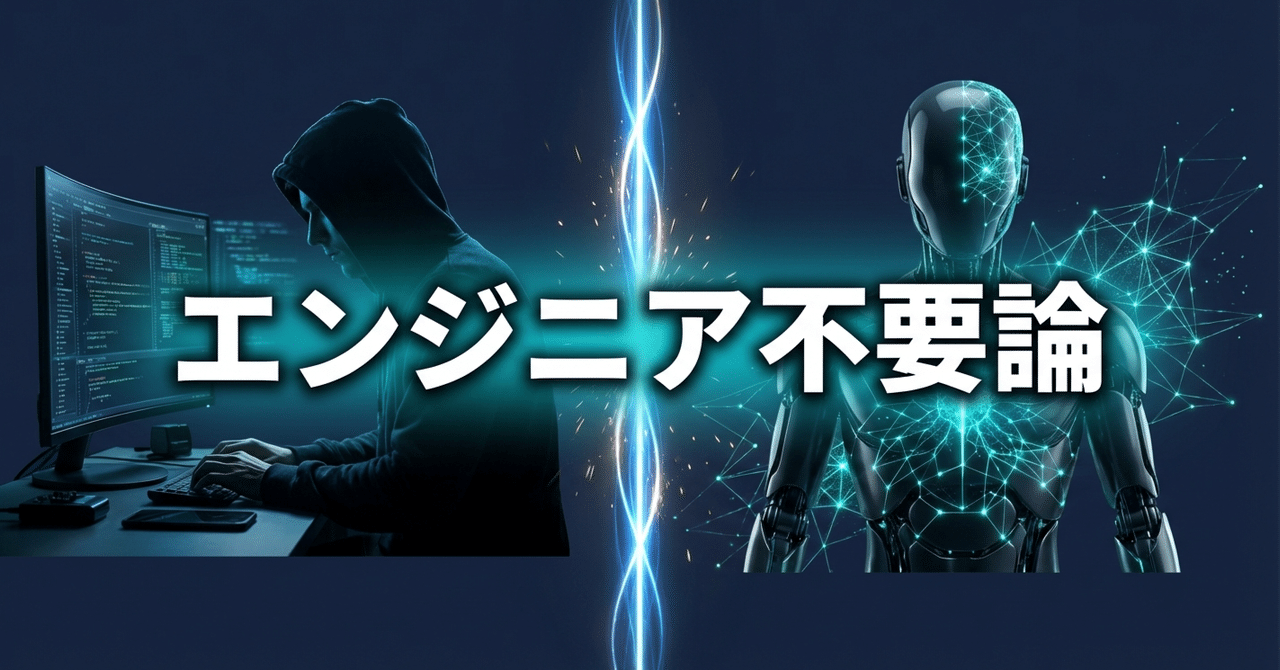 エンジニア不要論」の現場から見たリアルな答え｜いっかく＠システム開発・AI業務改善コンサルタント