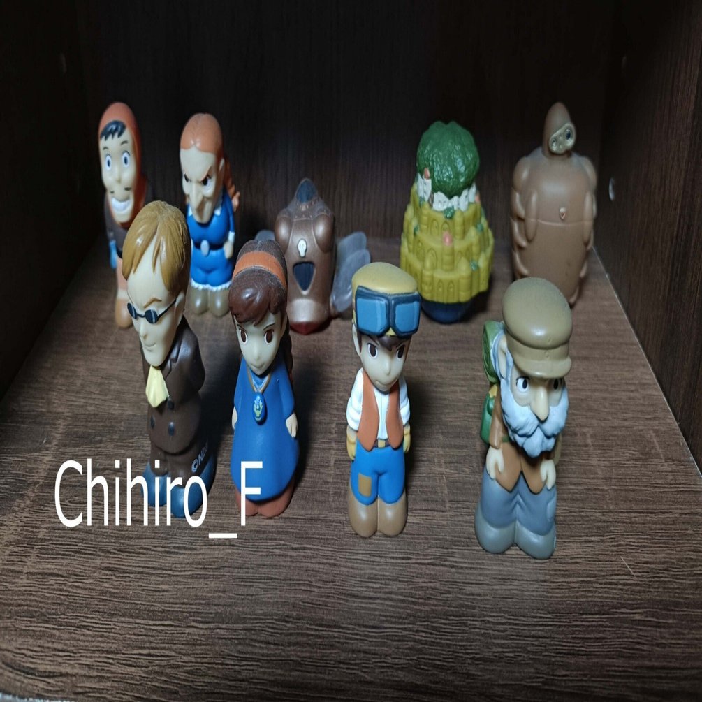 ジブリ指人形⑫天空の城ラピュタ｜Chihiro_F