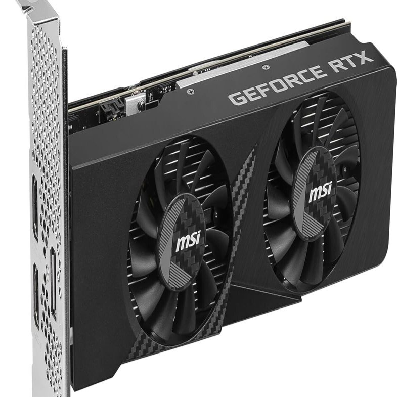MSI GeForce RTX 3050 LP E 6G OC】補助電源不要・ロープロファイル