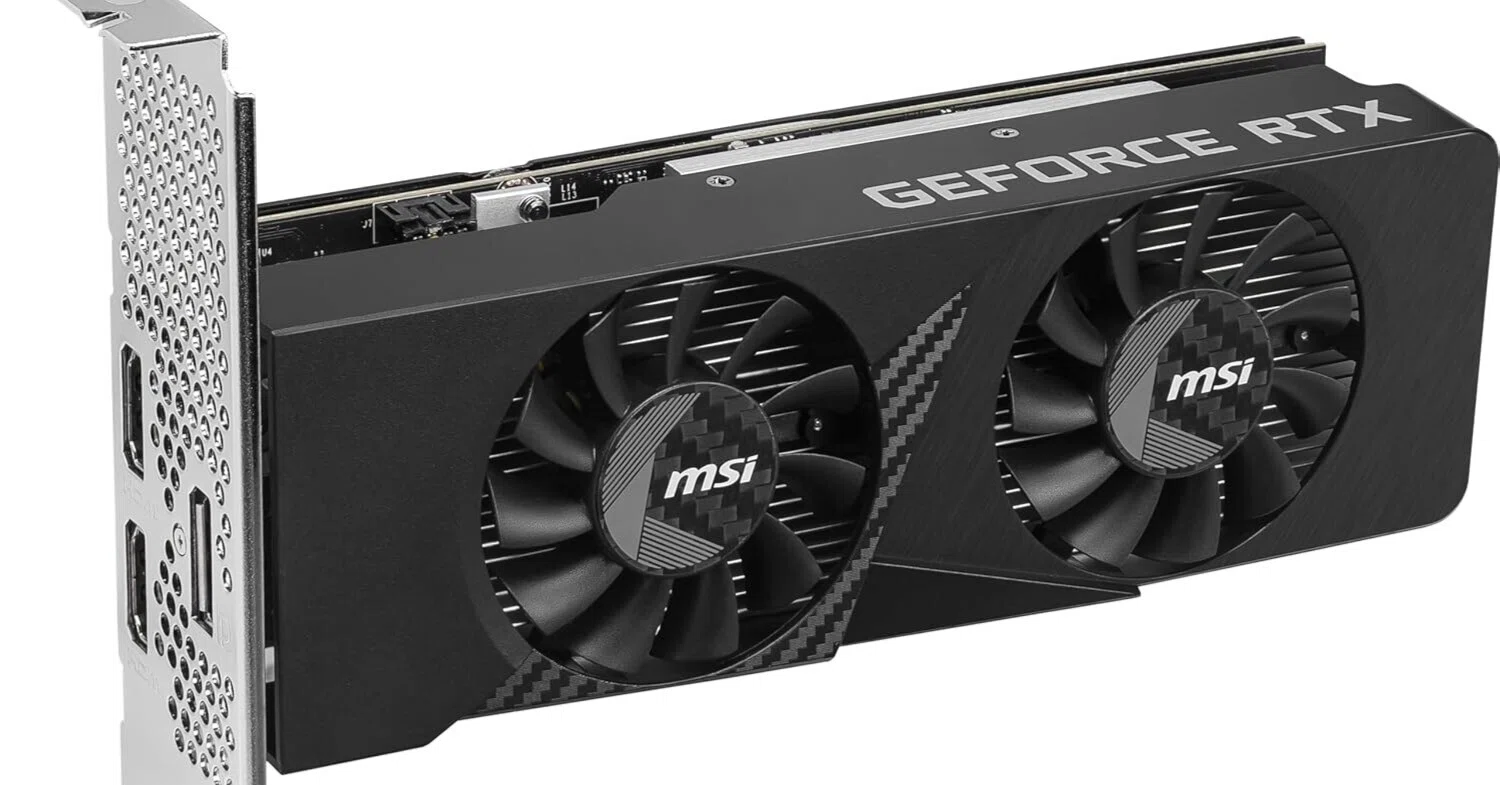 MSI GeForce RTX 3050 LP E 6G OC】補助電源不要・ロープロファイル MSI GeForce RTX 3050 LP E 6G OC】補助電源不要・ロープロファイル