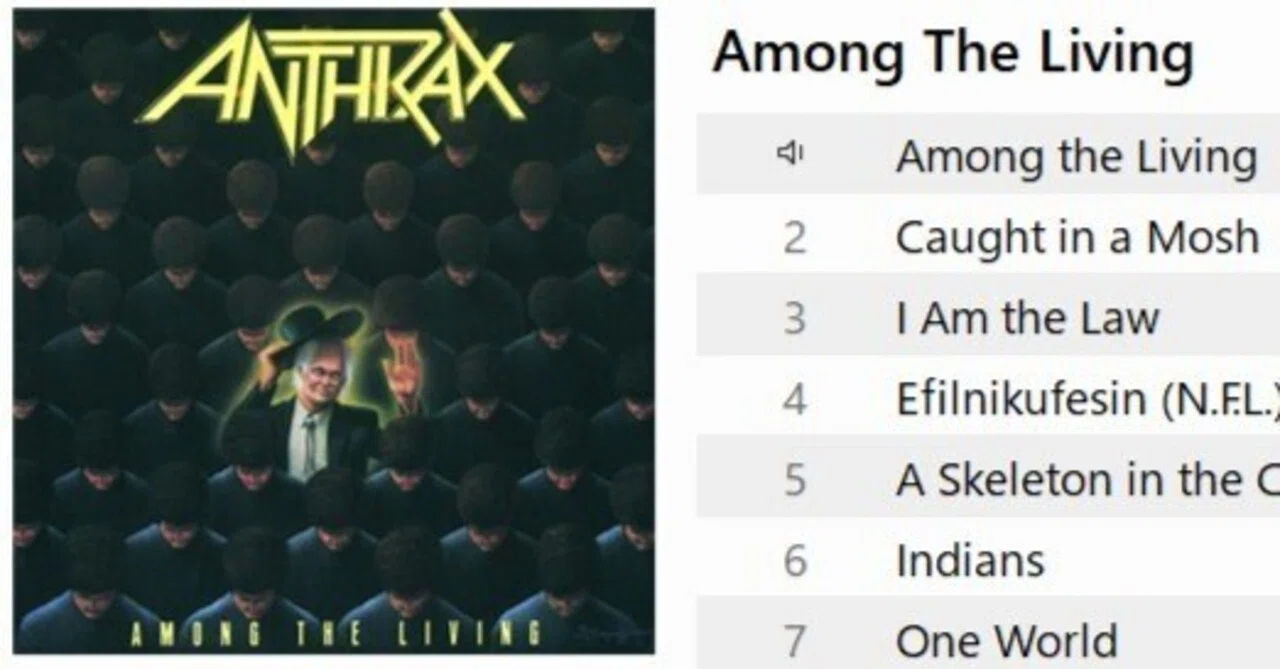 Among The Living - Anthrax パンクとスラッシュメタルと青春の話