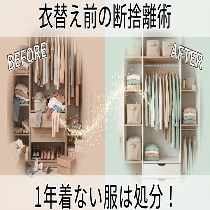 衣替えは「捨てる」から始まる。プロが教える、後悔しないクローゼット