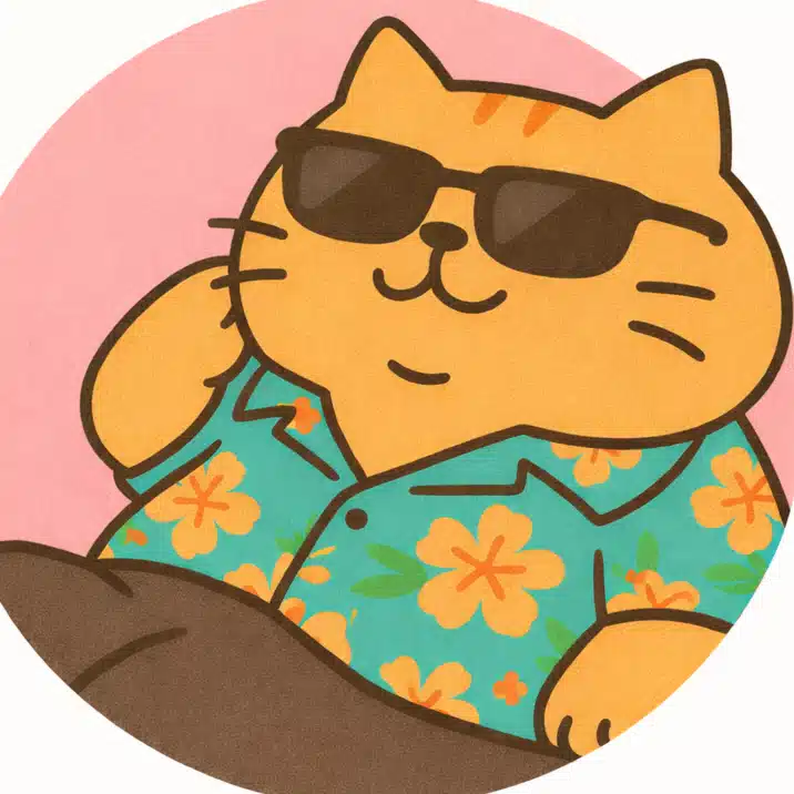 だら猫。