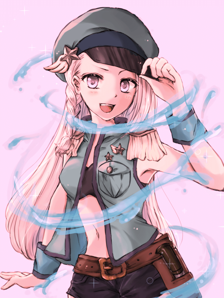趣味イラスト 女の子イラスト はとむぎ Note