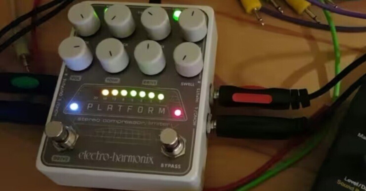 EHX Platform Stereo Compressor｜Maggie