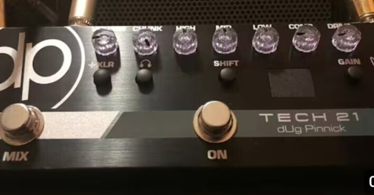 Tech 21 dUg Pinnick DP-3X｜Maggie