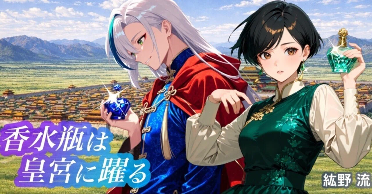中華風ファンタジー『香水瓶は皇宮に躍る』、完結！ 最後まで読んで