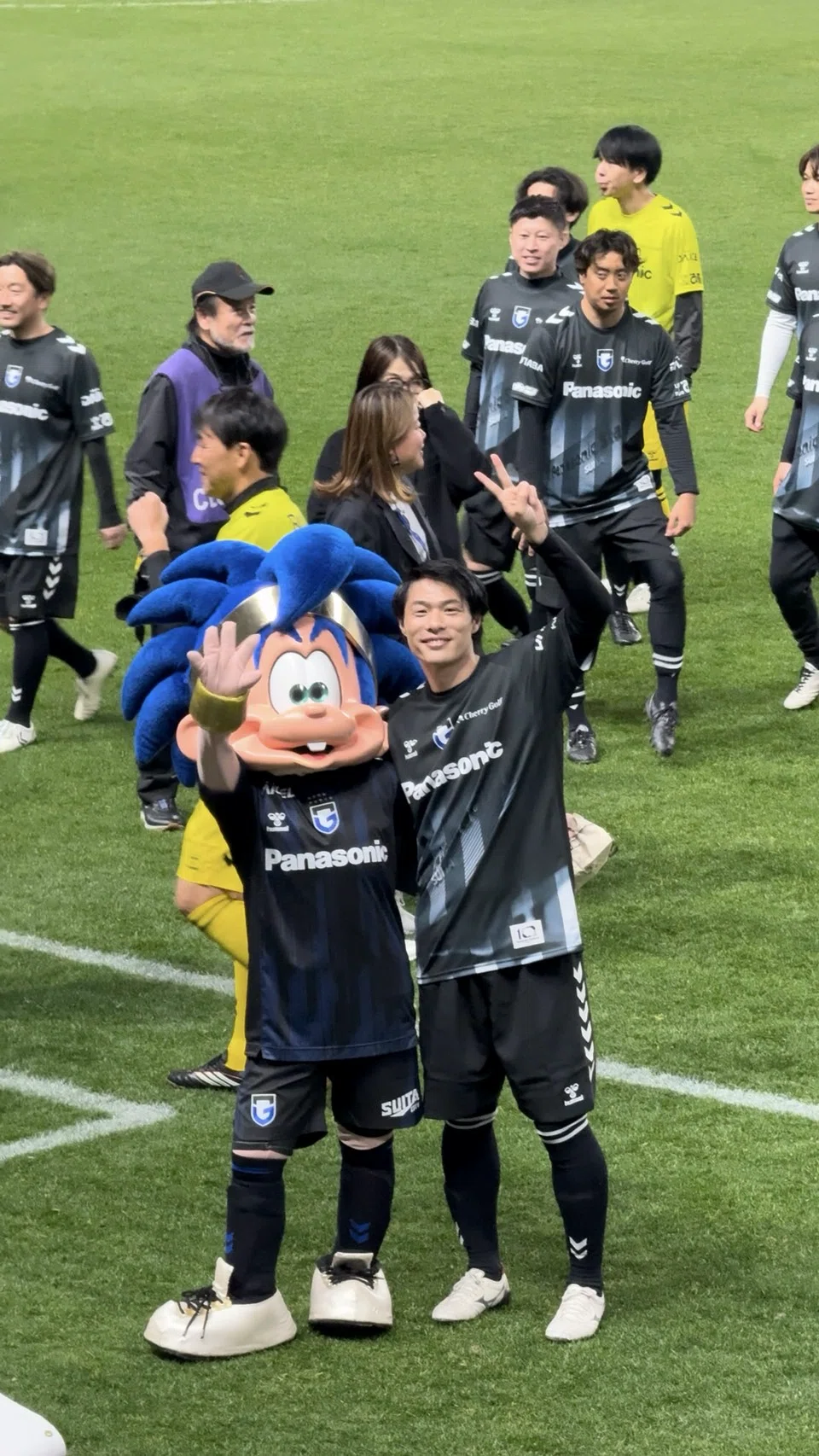 パナソニックスタジアム吹田 10周年記念マッチ｜赤﨑秀平
