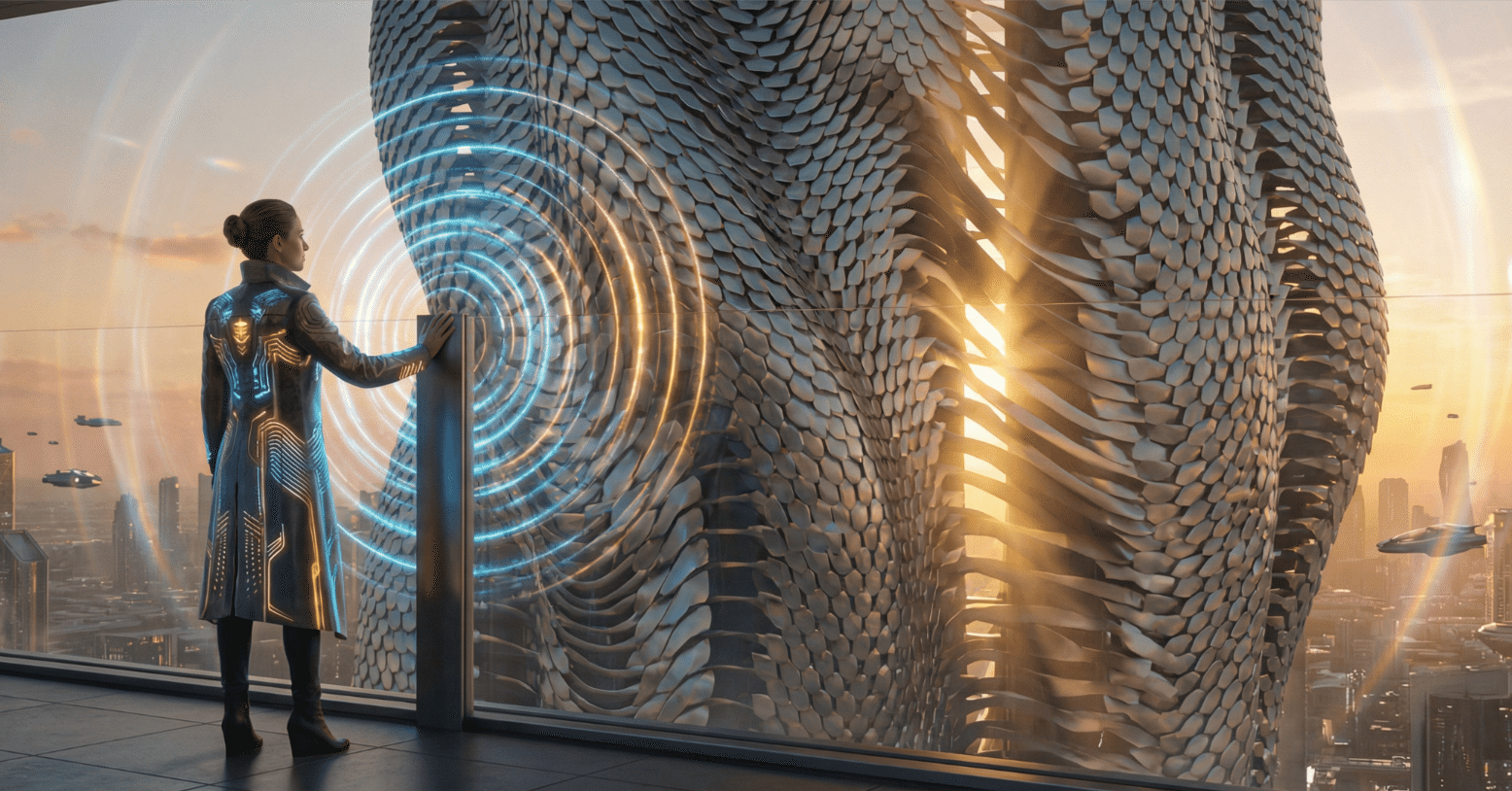 西暦3000年の「呼吸する建築（Adaptive Infrastructure）」：意志を