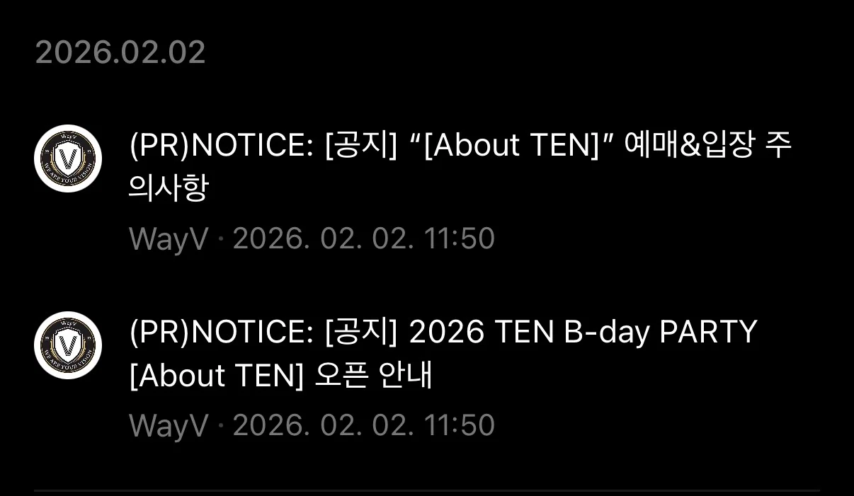 WayV センパ About TEN🎂~Yes24チケッティング編~｜🎀