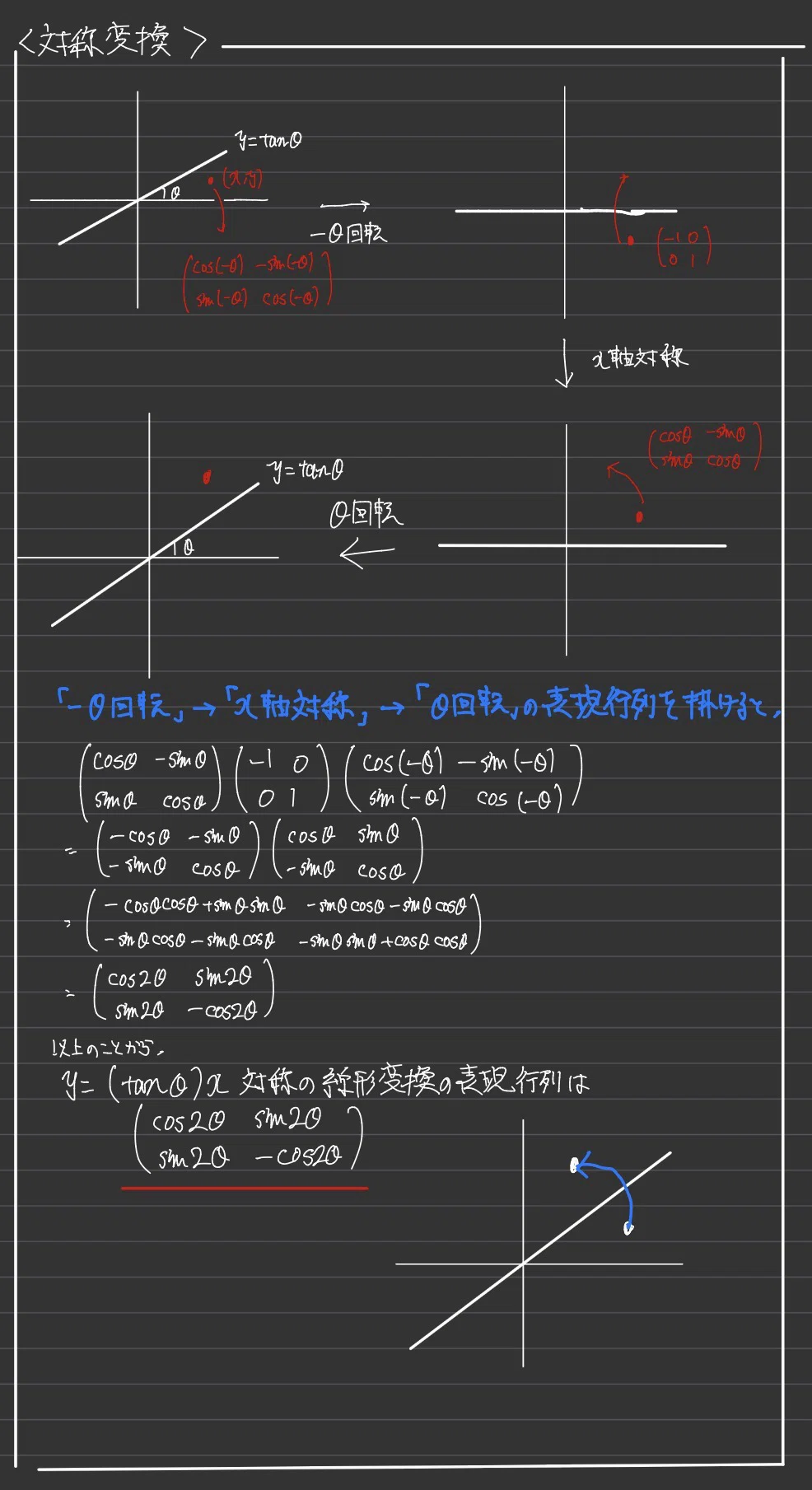 思考回路を磨く代数・幾何問題集　SEG出版 ベクトル　空間座標　行列 1次変換 ロボットアーム研修(まえけん編) その13 ~同次変換行列を用いた手首