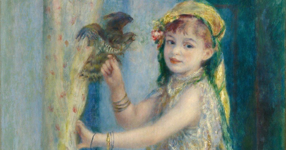 10月17日生まれ｜ルノワール《鷹を持つ少女》が語るリーダー｜一凛