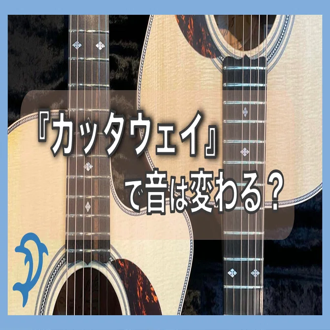 カッタウェイで音は変わる？ 【前編】｜ドルフィンギターズの中の人たち